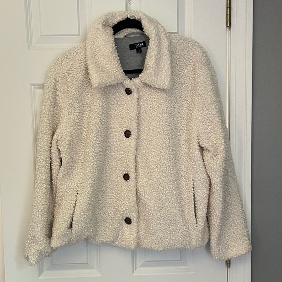 Sherpa Button Up Jacket - Picture 1 of 4